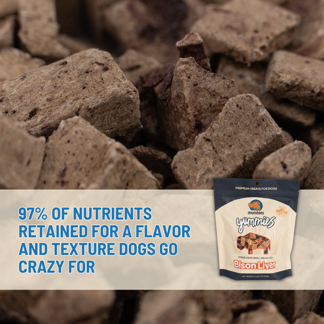Yummies Bison Liver Treats