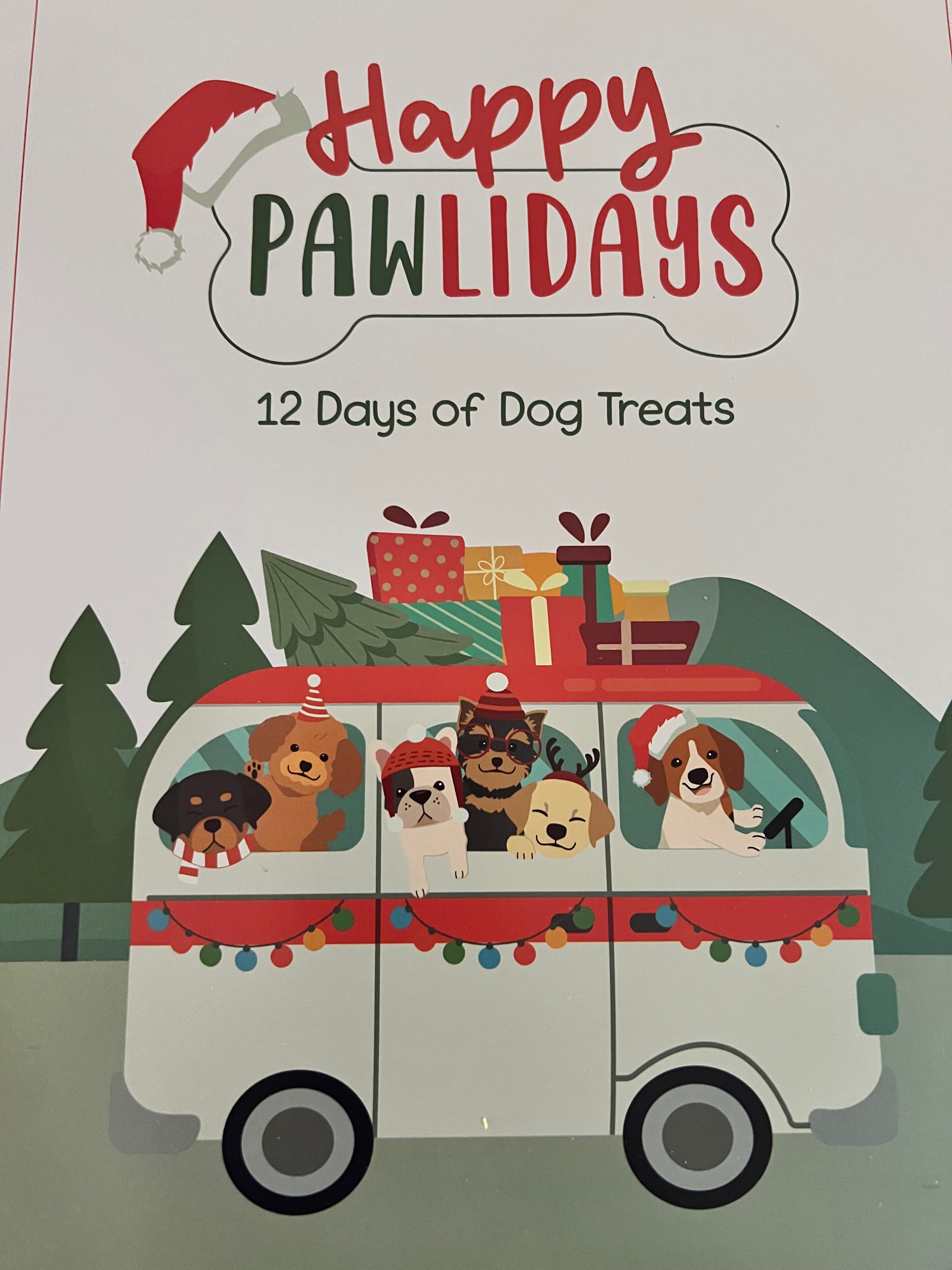 Dog Treat Advent Calendar The Doggy Bag