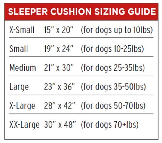 Chenille Sleeper Cushion