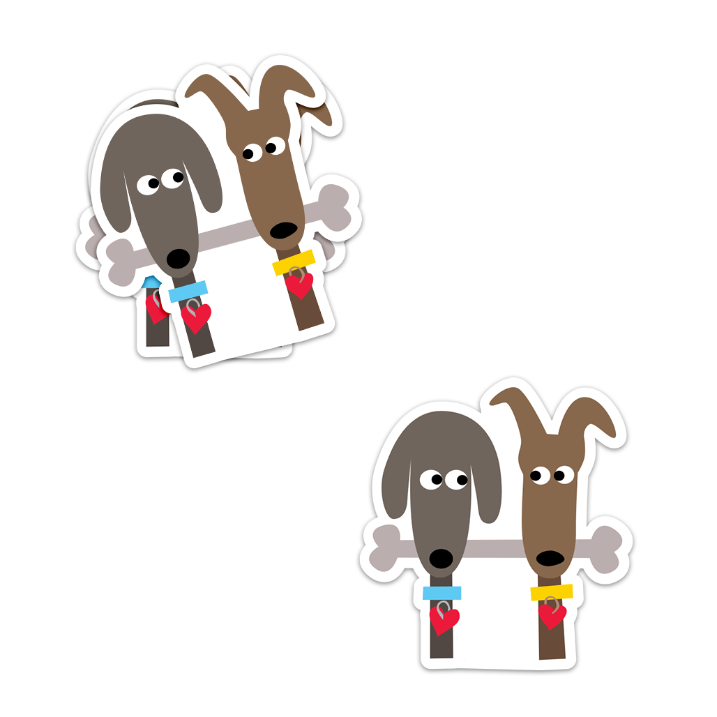 Mutt Love Sticker