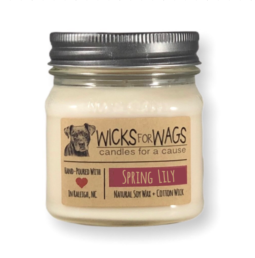 Spring Lily / 8 oz Soy Candle