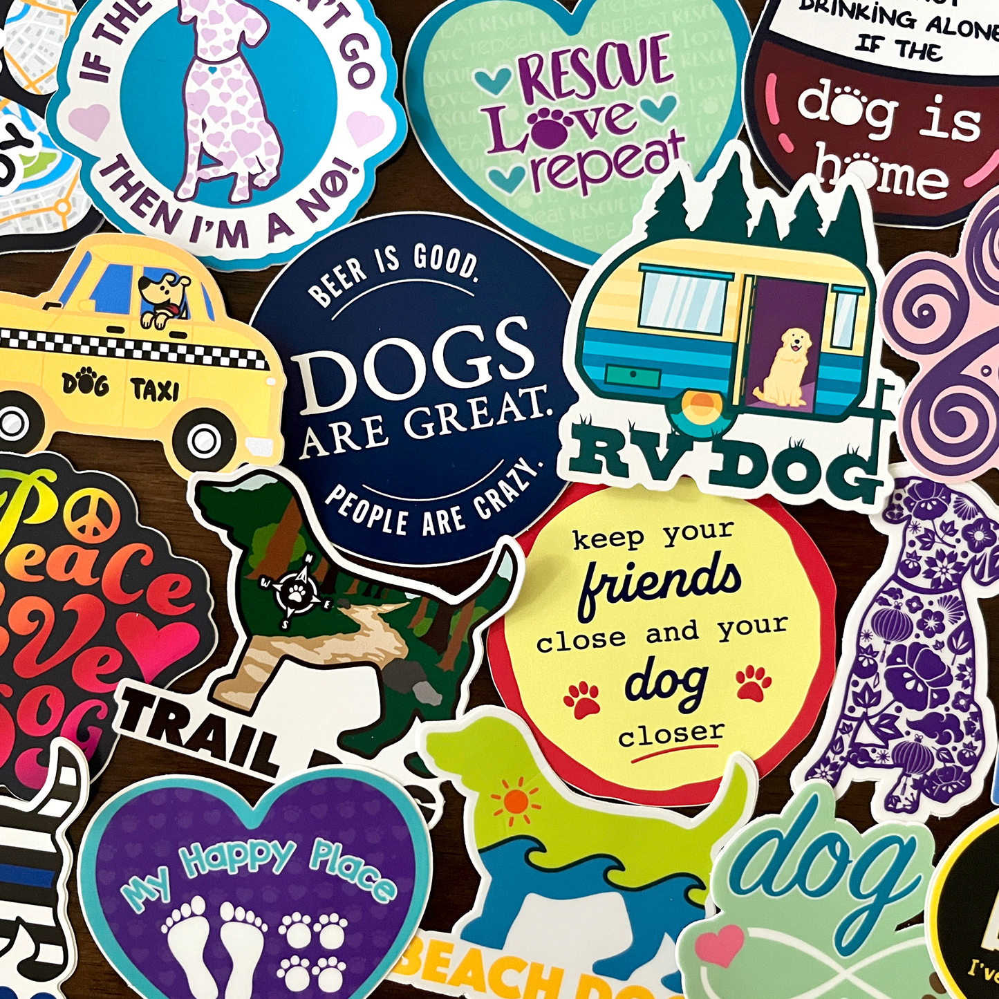 3" Sticker- DOG MOM
