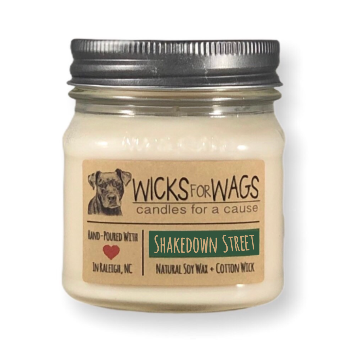 Shakedown Street | 8oz Candle | Mason Jar Soy Candle