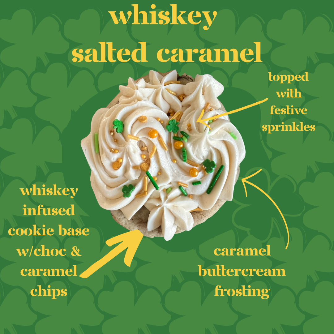 Whiskey Salted Caramel Cookie