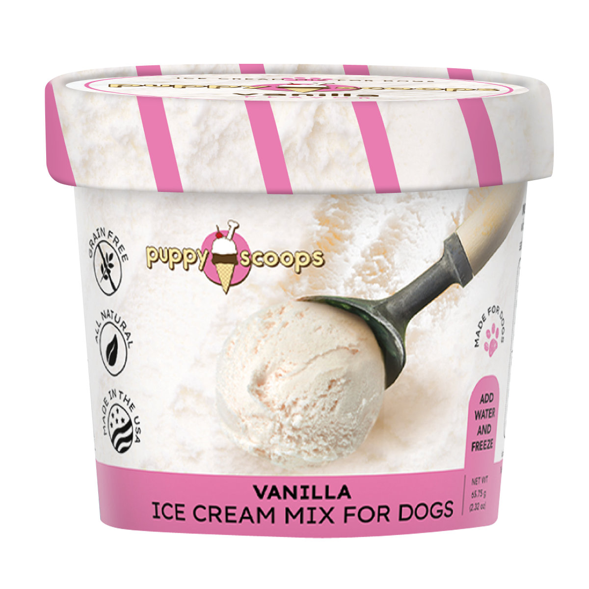Puppy Scoops Ice Cream Mix for Dogs