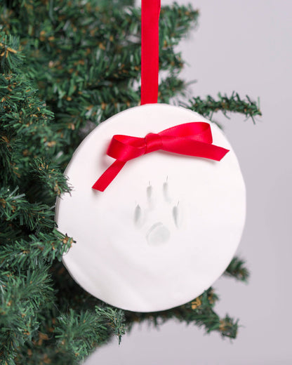 Pearhead Pawprints Ornament