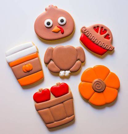 Thanksgiving Frosting Feast Sugar Cookie Class November 23, 2025