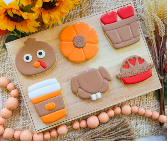Thanksgiving Frosting Feast Sugar Cookie Class November 23, 2025