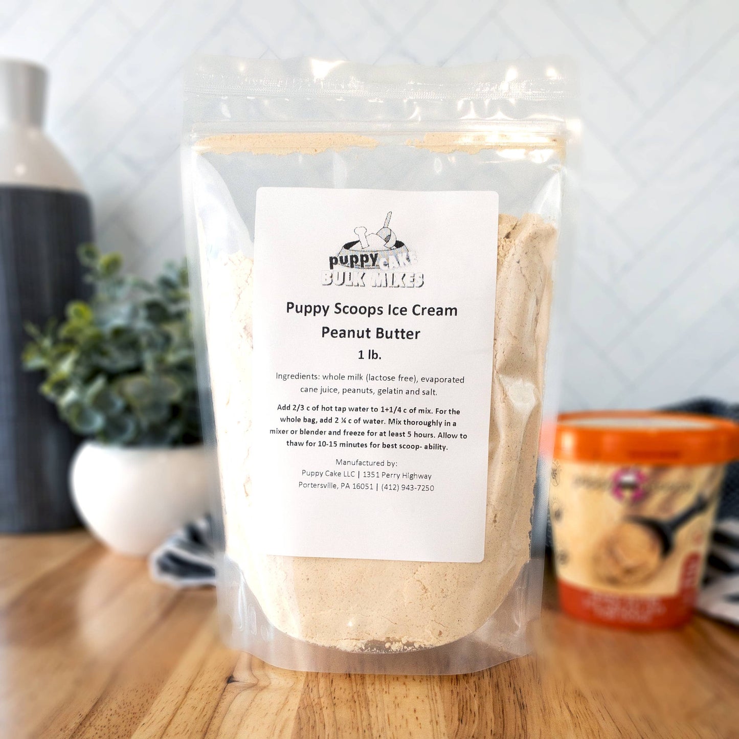 Bulk Puppy Scoops Ice Cream Mix - 1 lb. Bag