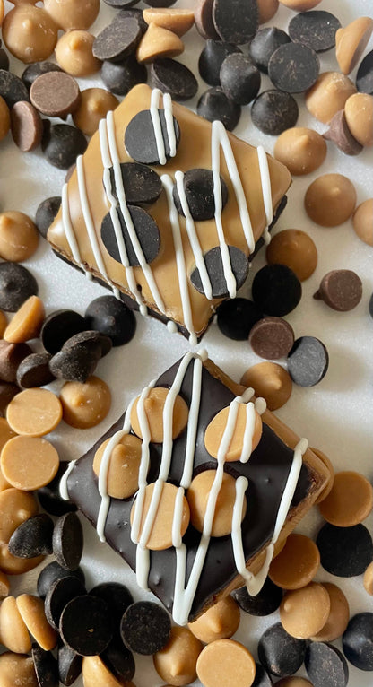 Peanut butter & Carob chip dog treat truffles