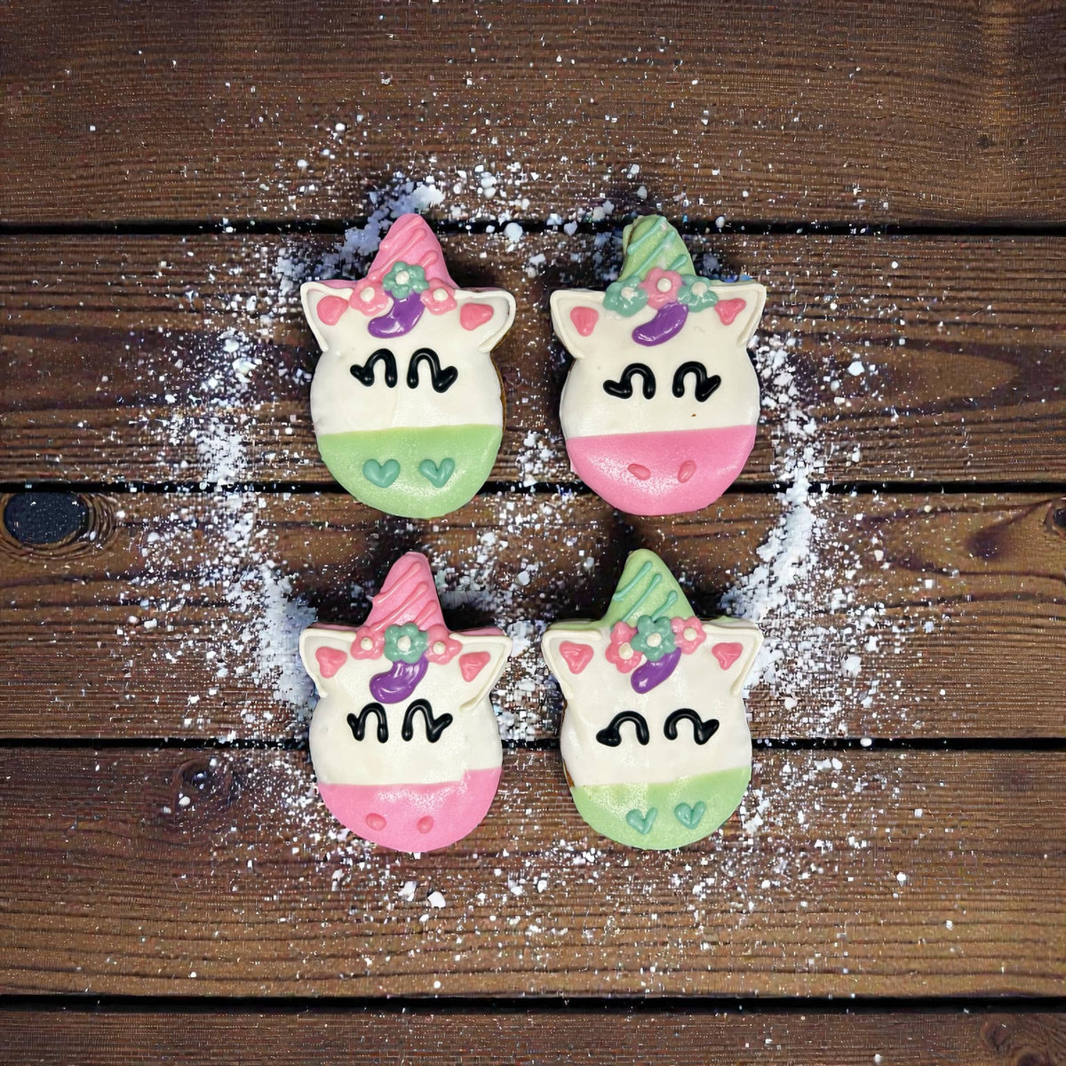 Unicorn dog treats