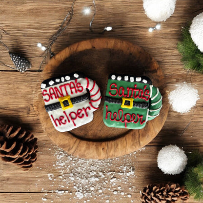 Santa’s Helper Hot Cocoa dog treats