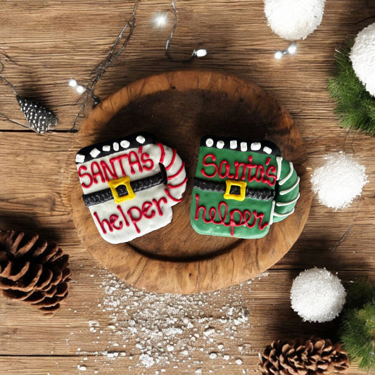 Santa’s Helper Hot Cocoa dog treats