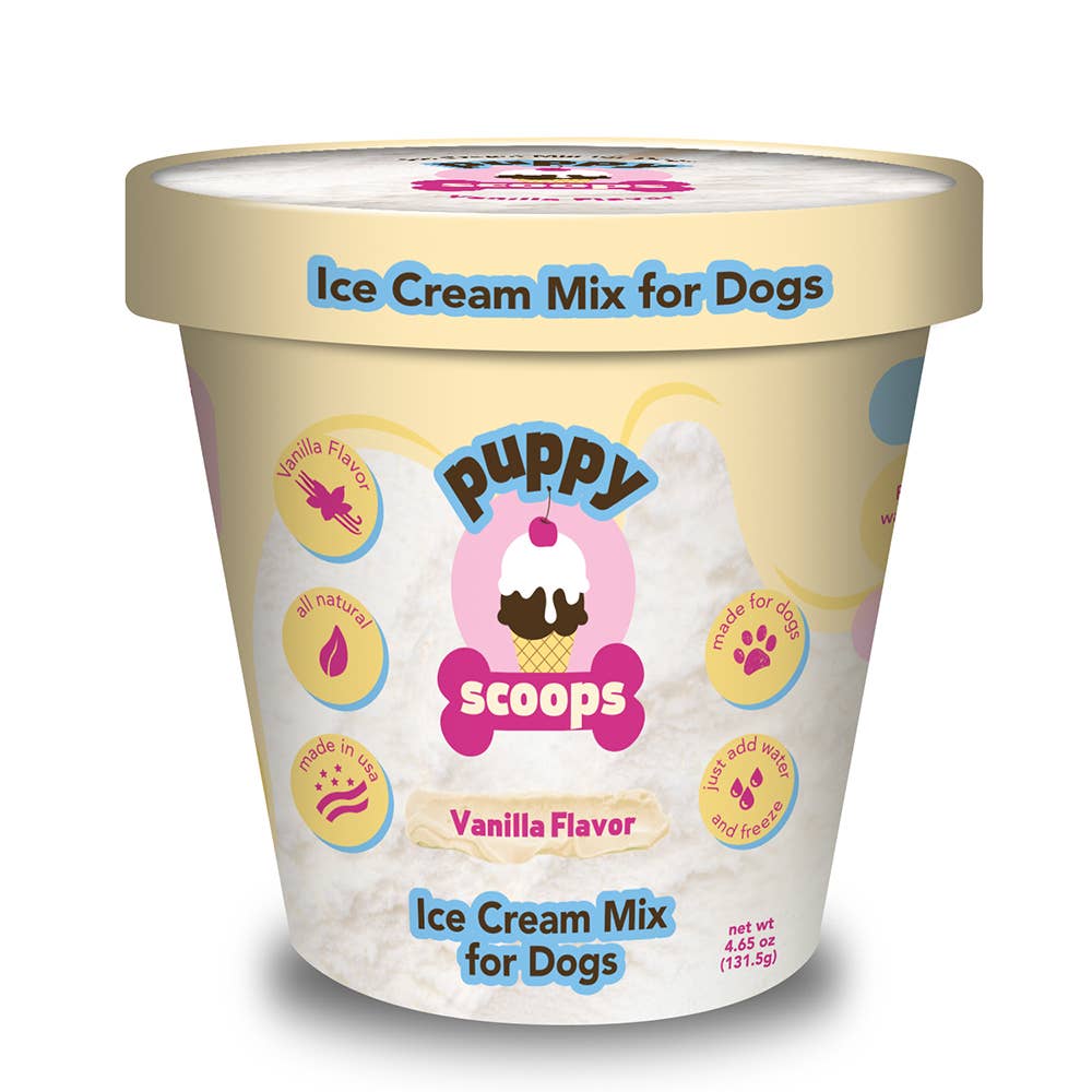 Puppy Scoops Ice Cream Mix for Dogs