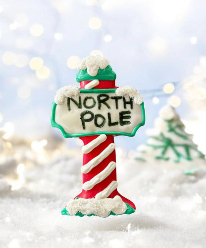 North Pole Christmas dog treats