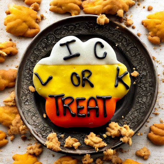 Lick or Treat Paw Halloween dog treats
