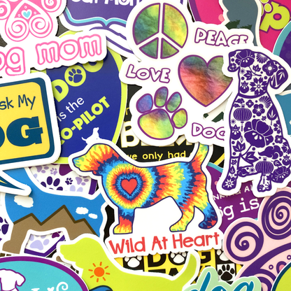 Sale - 3" Sticker -Paw Icon