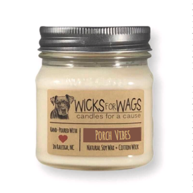 Porch Vibes | 8 oz Standard Mason Jar Soy Candle