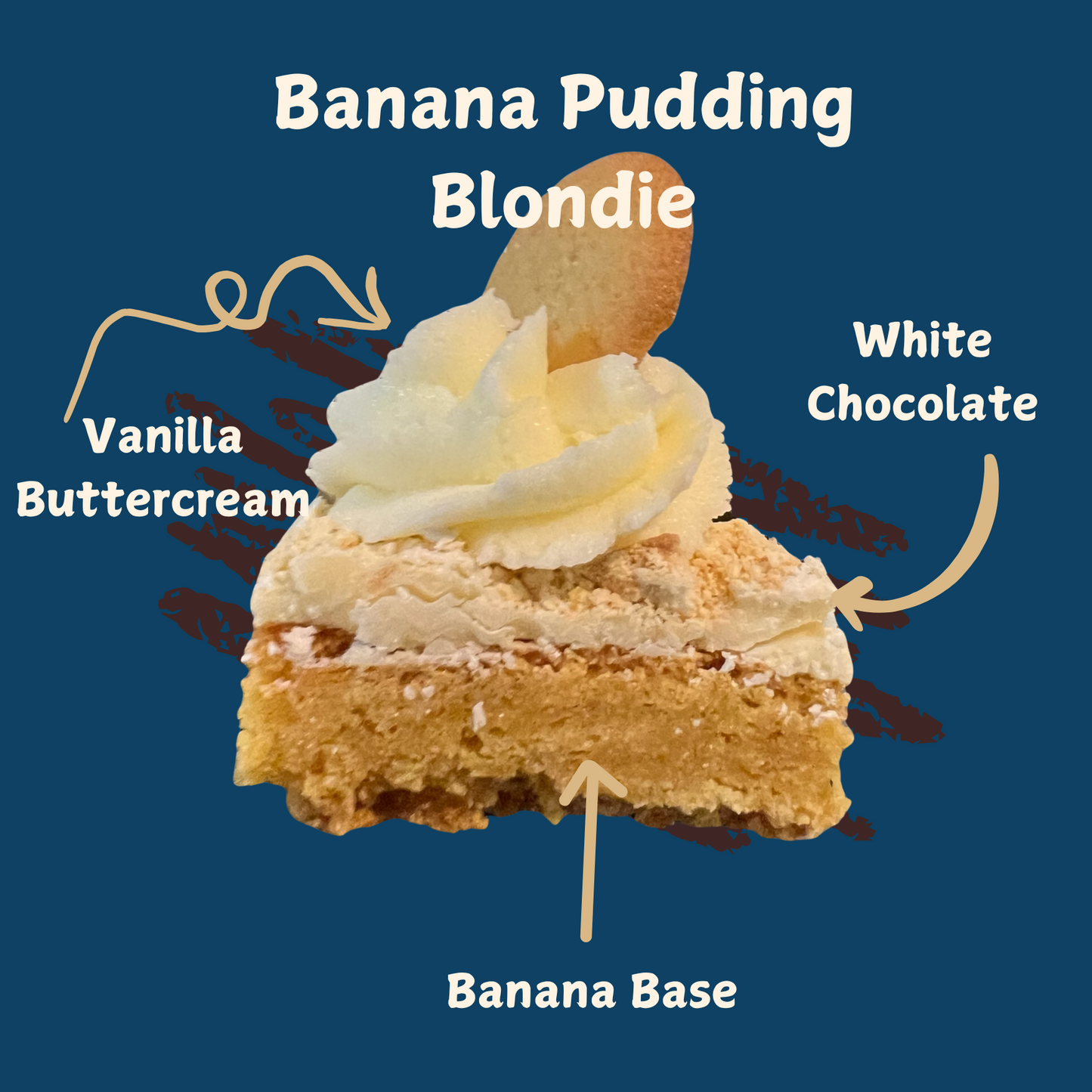 Banana Puddling Blondie