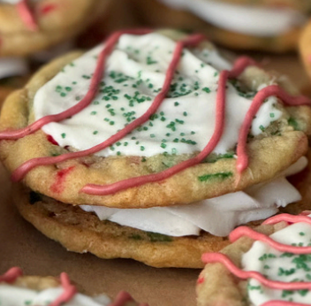 Christmas Cookie Sandwich