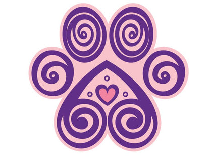 Sale - 3" Sticker -Paw Icon