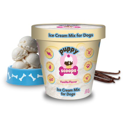 Puppy Scoops Ice Cream Mix for Dogs