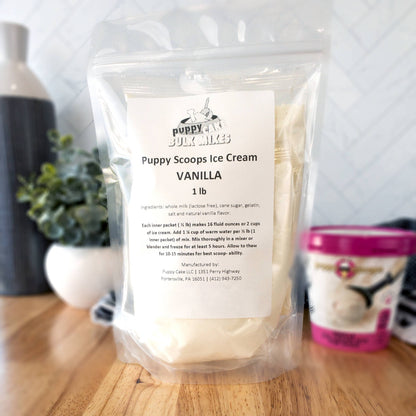 Bulk Puppy Scoops Ice Cream Mix - 1 lb. Bag