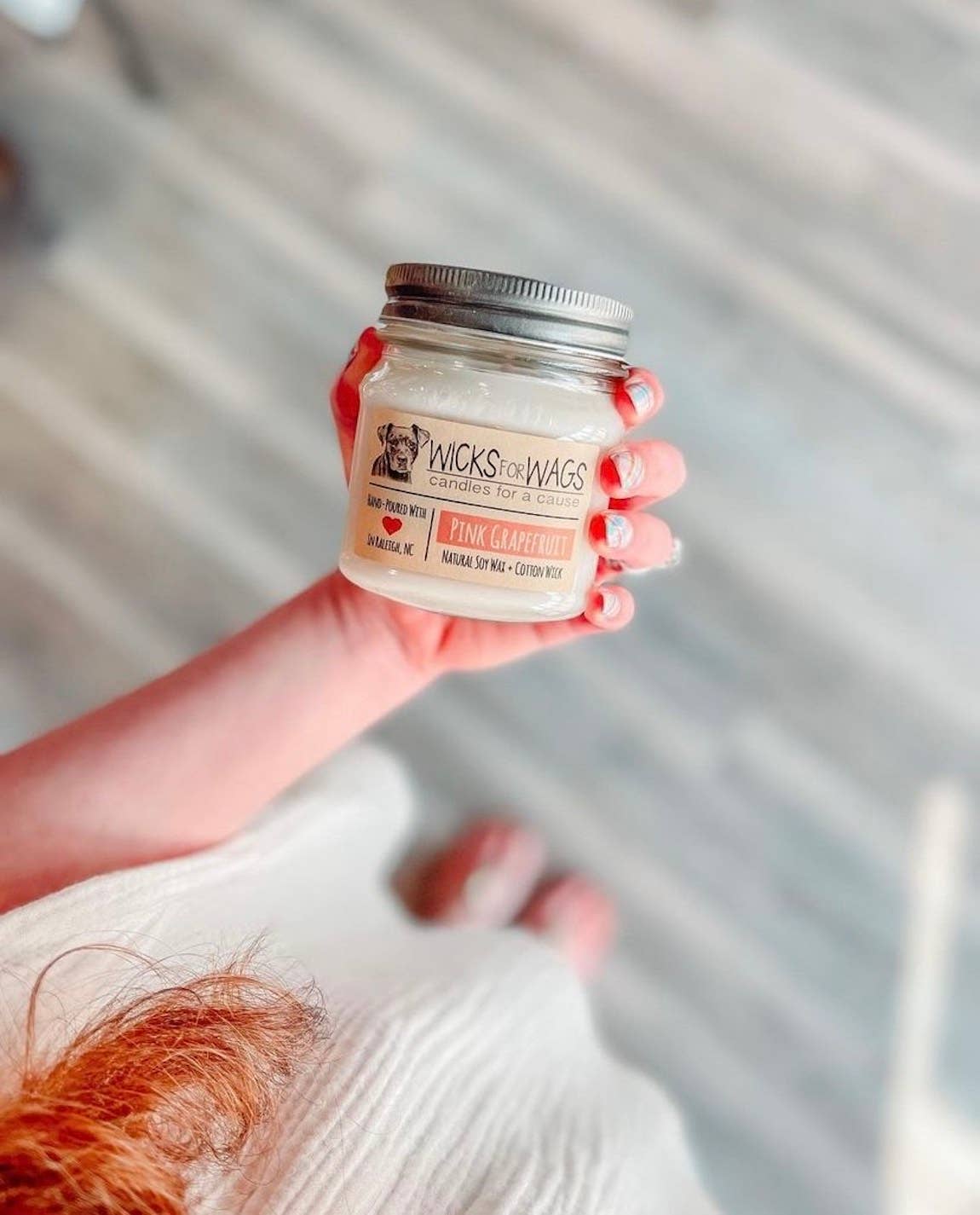 Pistachio Macaroon | 8 oz Candle | Mason Jar Soy Candle