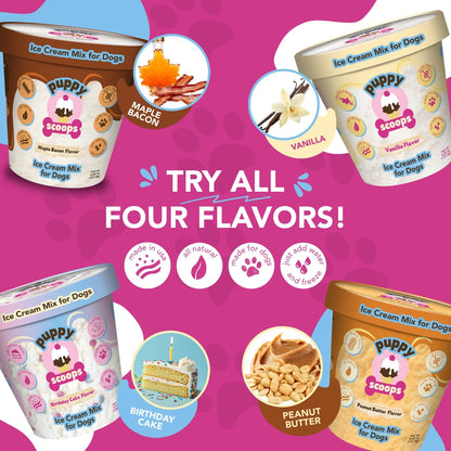 Puppy Scoops Ice Cream Mix for Dogs