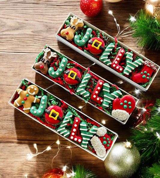 Jolly Woofmas dog treats GIFT BOX