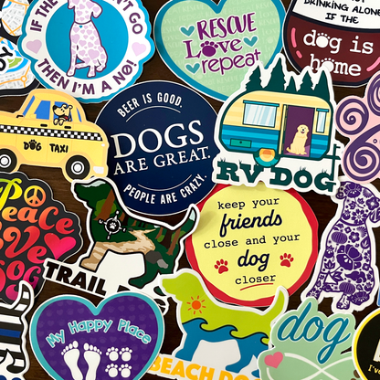 3" Sticker- DOG MOM