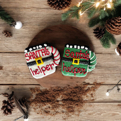 Santa’s Helper Hot Cocoa dog treats