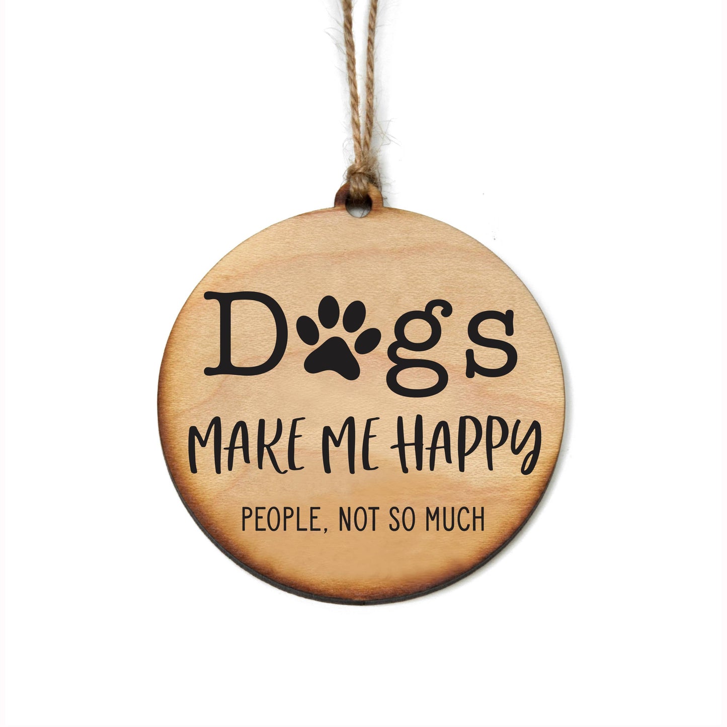 Dogs Make Me Christmas Ornaments - Christmas Décor