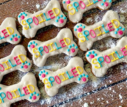 6 inch Spoiled dog bone treats